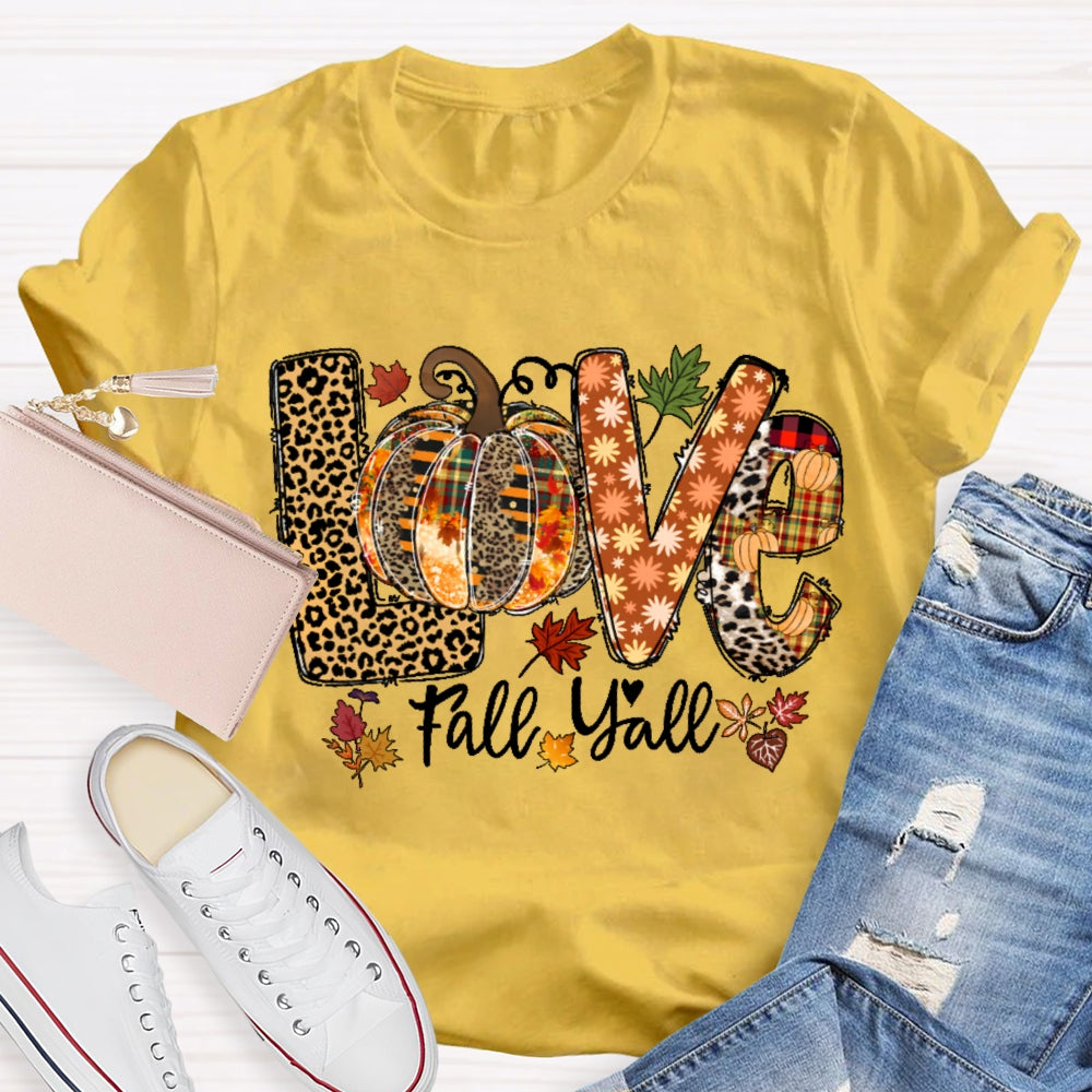 Fall Yall Autumn T-shirt