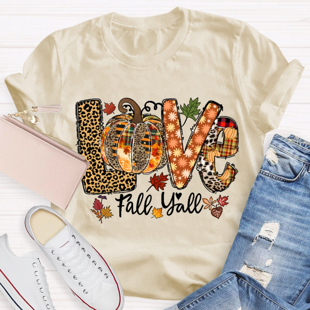 Fall Yall Autumn T-shirt