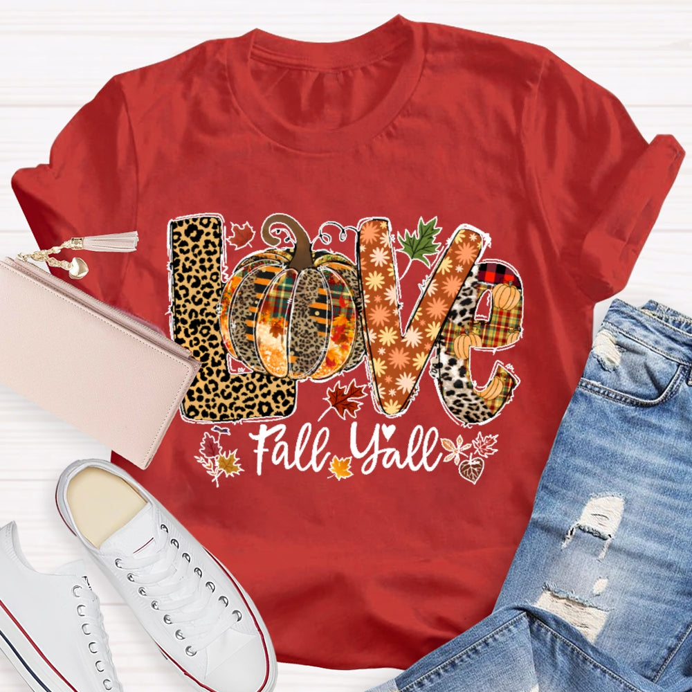 Fall Yall Autumn T-shirt