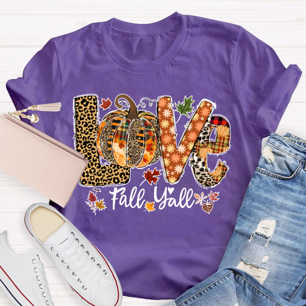 Fall Yall Autumn T-shirt
