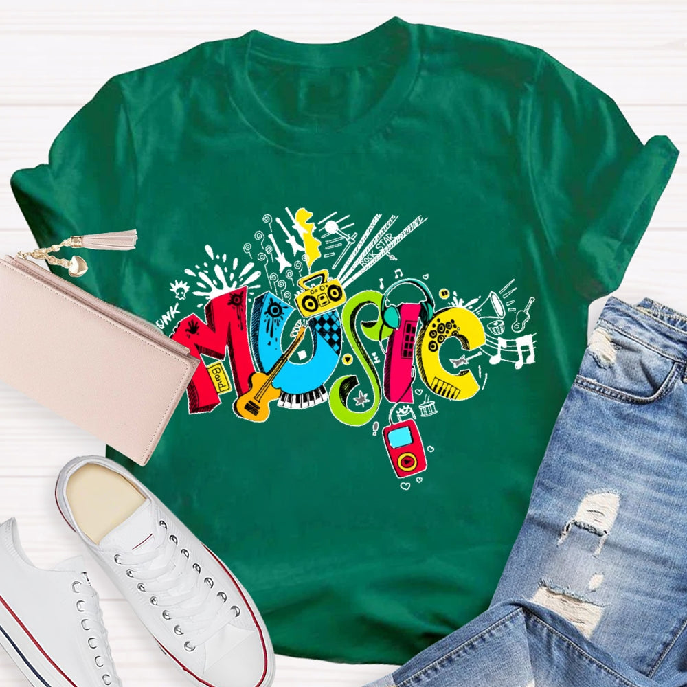 Musical Instrument Music T-shirt