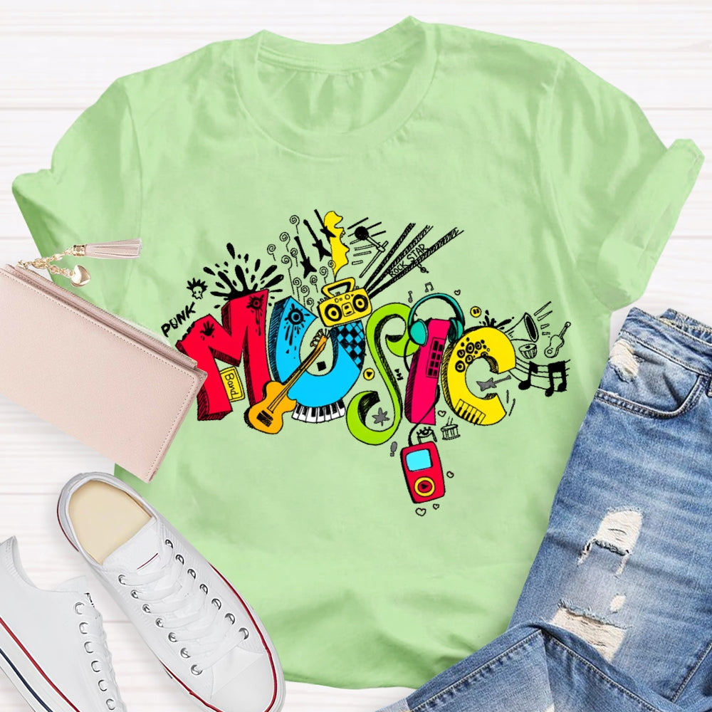 Musical Instrument Music T-shirt