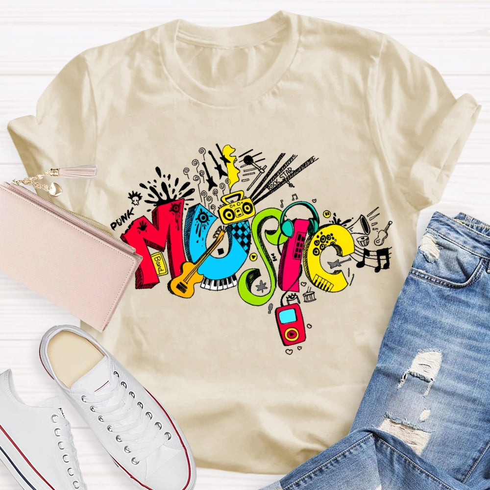 Musical Instrument Music T-shirt