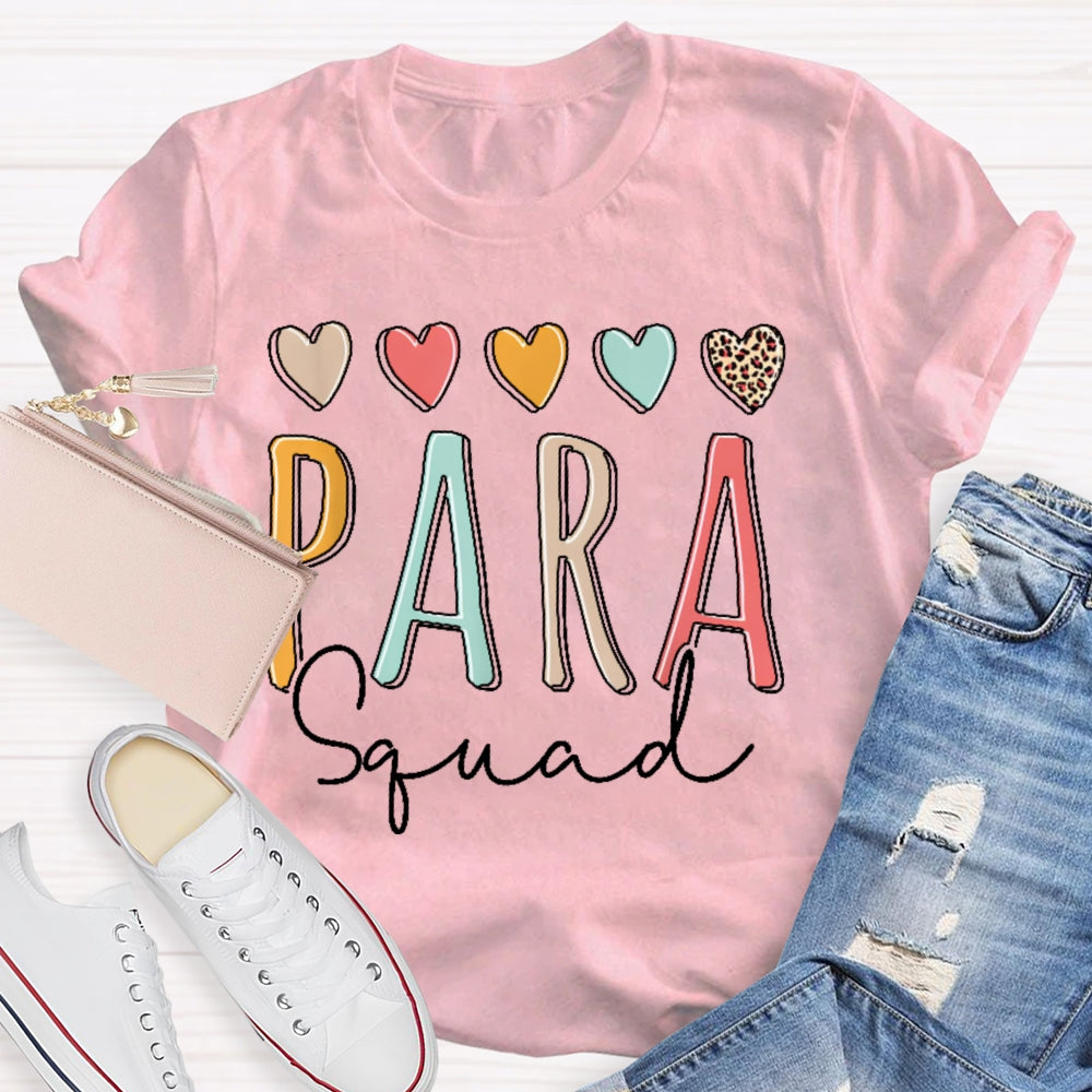 Para Squad  Love T-shirt
