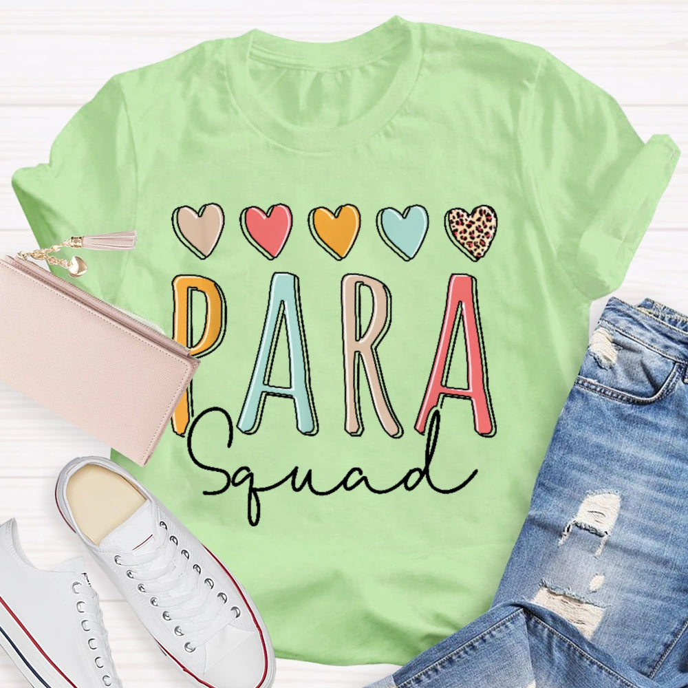 Para Squad  Love T-shirt