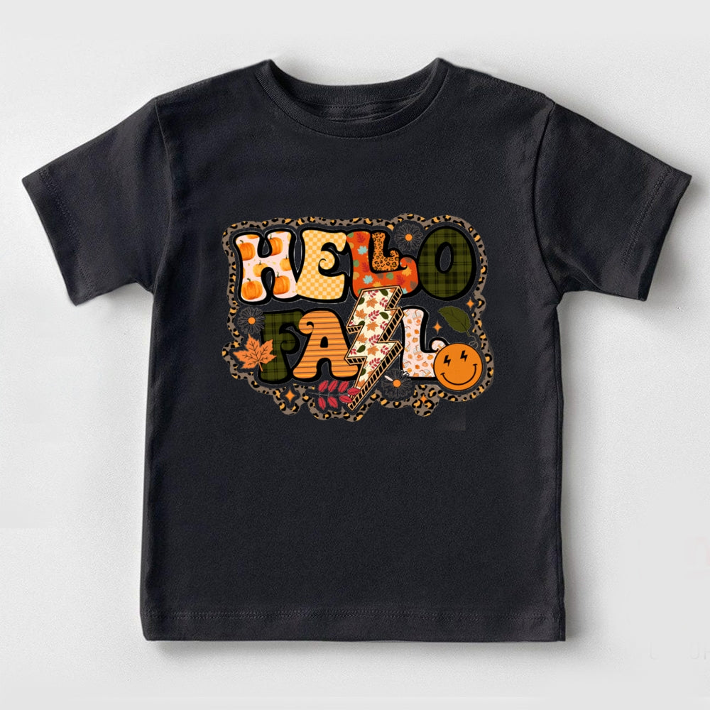 Hello Fall  Toddler T-shirts