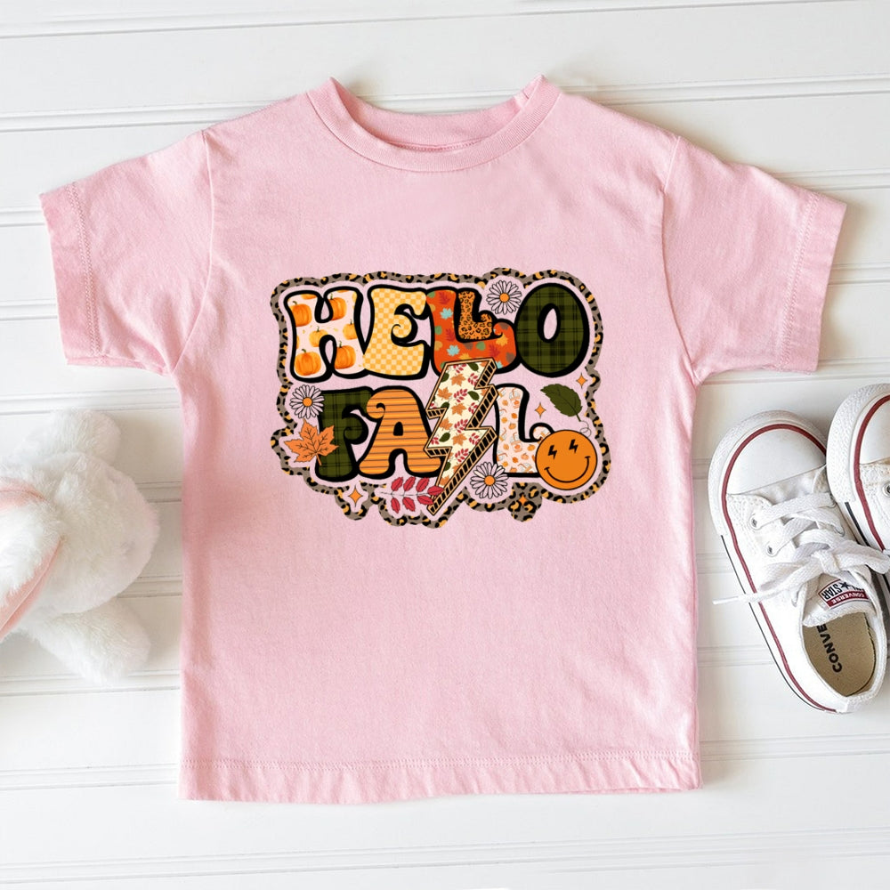Hello Fall  Toddler T-shirts
