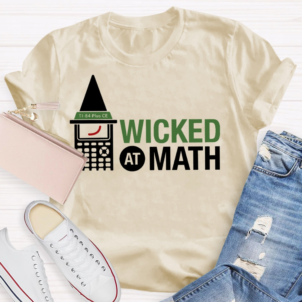 Wicked At Math T-shirt