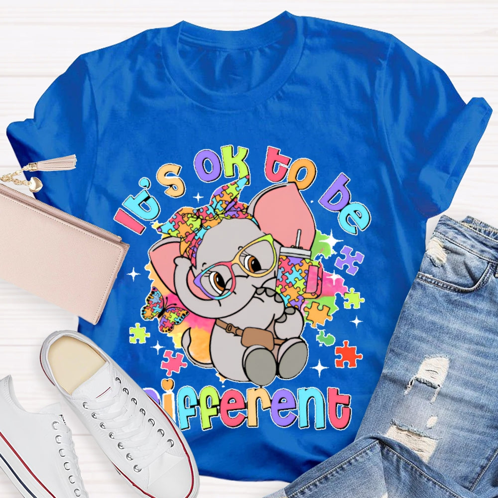 It’s OK To Be Different Elephant T-shirt