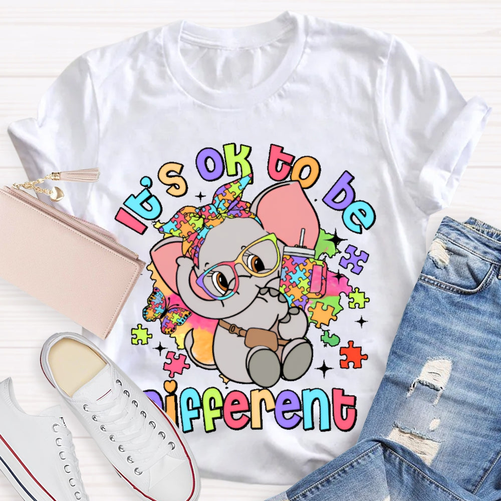 It’s OK To Be Different Elephant T-shirt