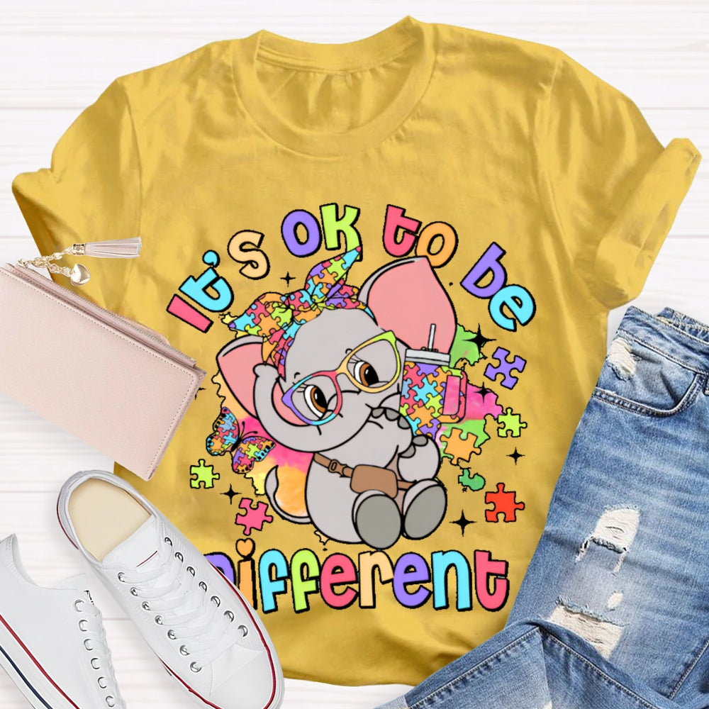 It’s OK To Be Different Elephant T-shirt