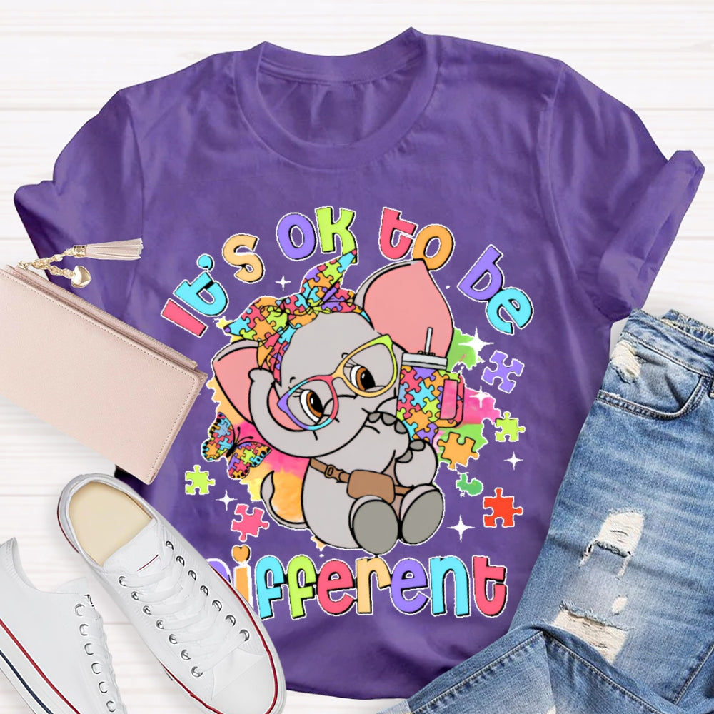 It’s OK To Be Different Elephant T-shirt