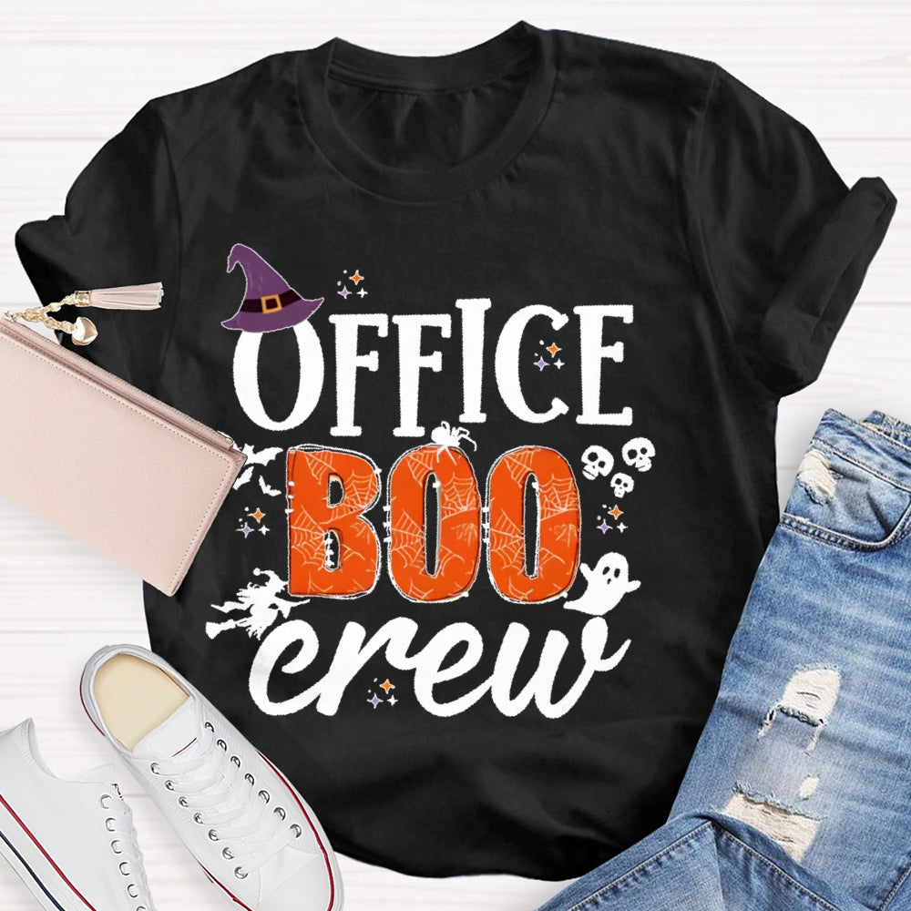 Office Boo Crew Halloween T-shirt