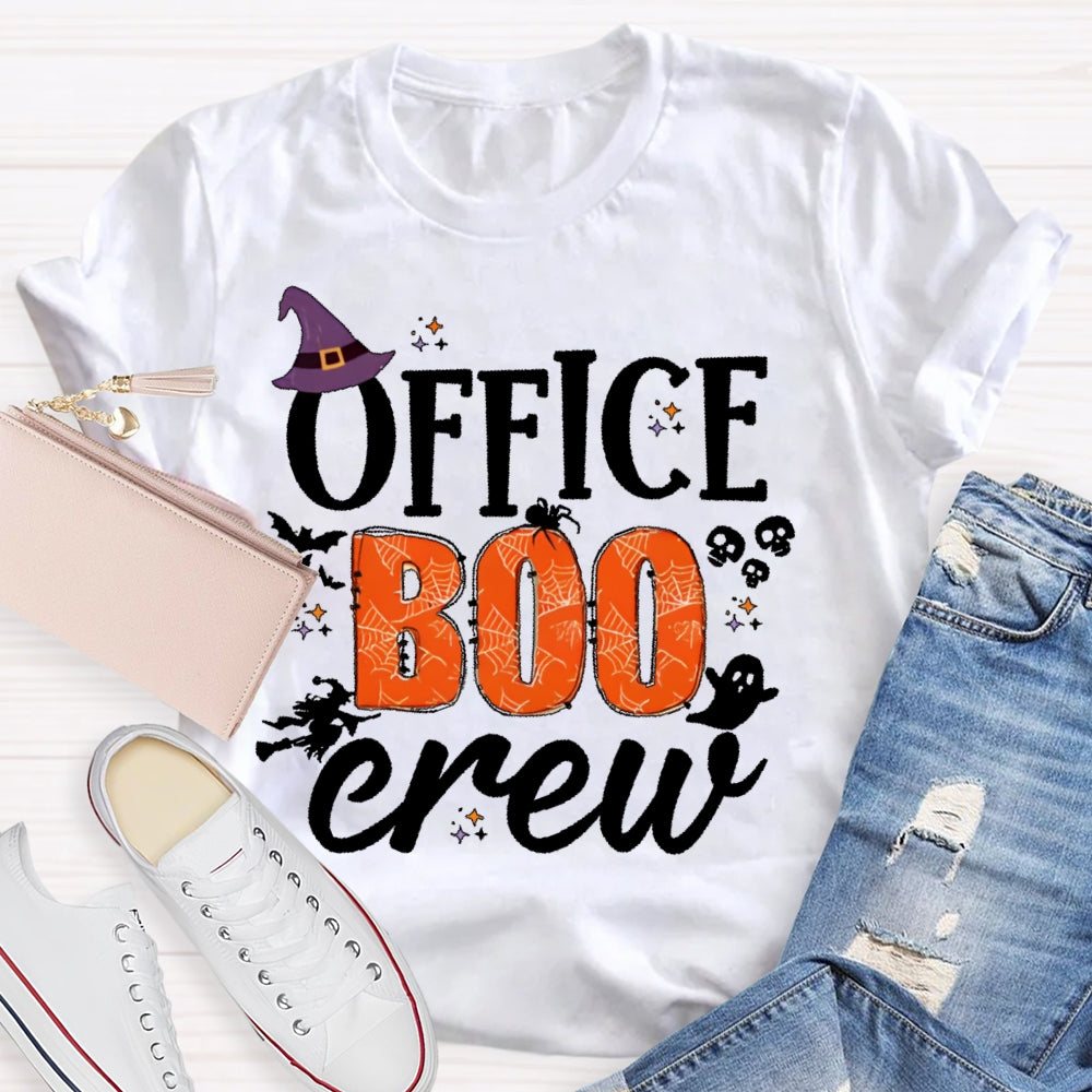 Office Boo Crew Halloween T-shirt