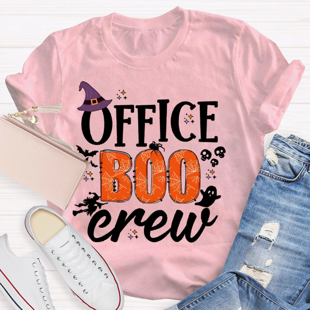 Office Boo Crew Halloween T-shirt