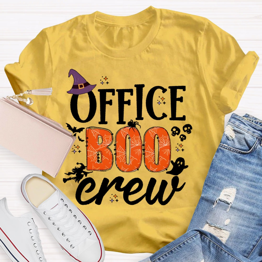 Office Boo Crew Halloween T-shirt