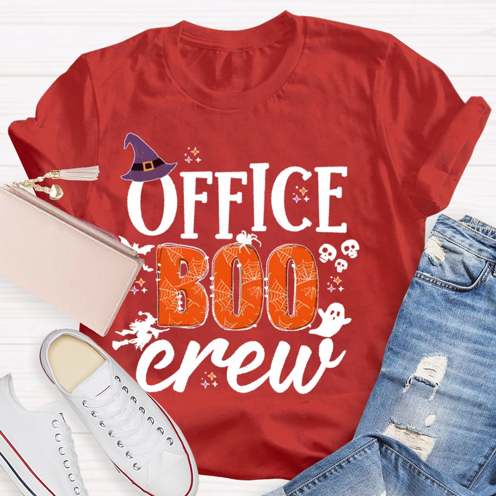 Office Boo Crew Halloween T-shirt