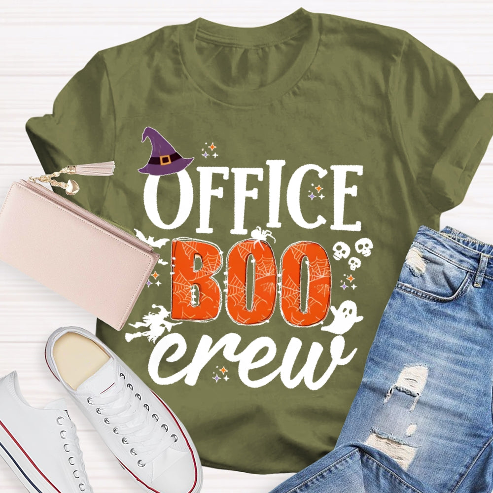 Office Boo Crew Halloween T-shirt