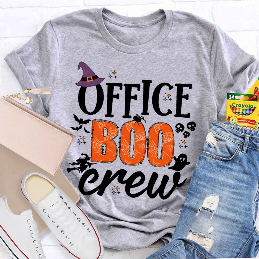 Office Boo Crew Halloween T-shirt