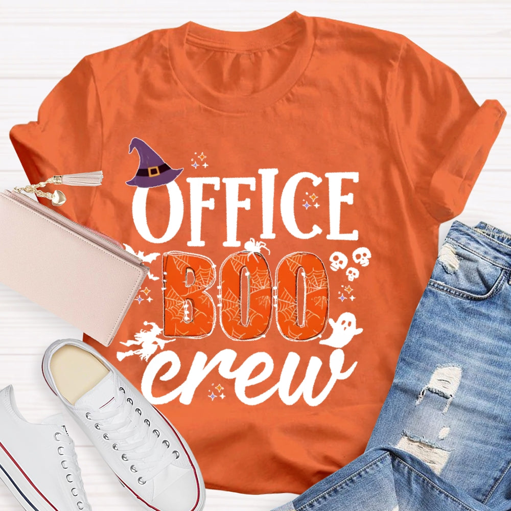 Office Boo Crew Halloween T-shirt
