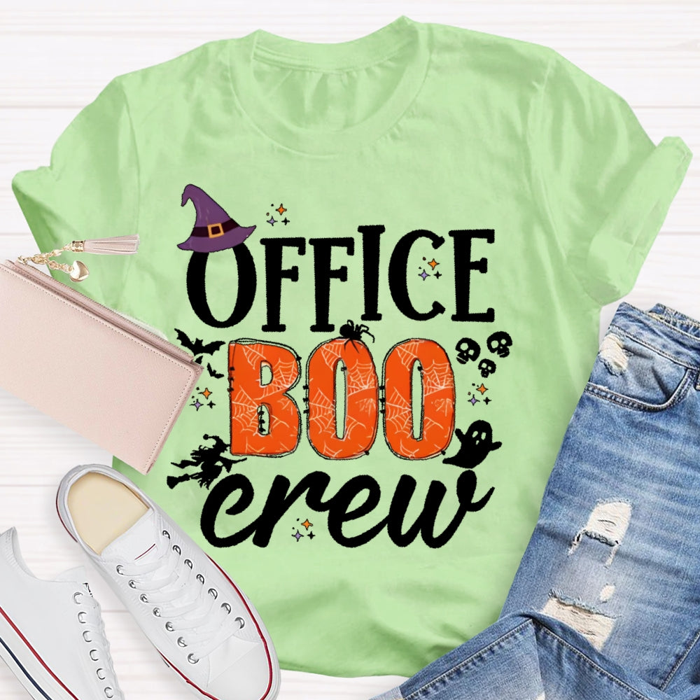 Office Boo Crew Halloween T-shirt