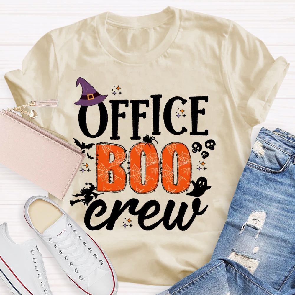 Office Boo Crew Halloween T-shirt