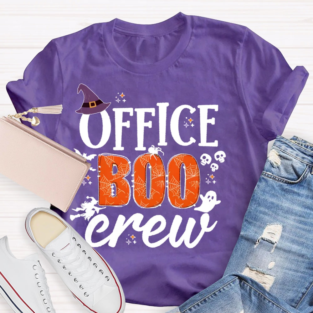 Office Boo Crew Halloween T-shirt