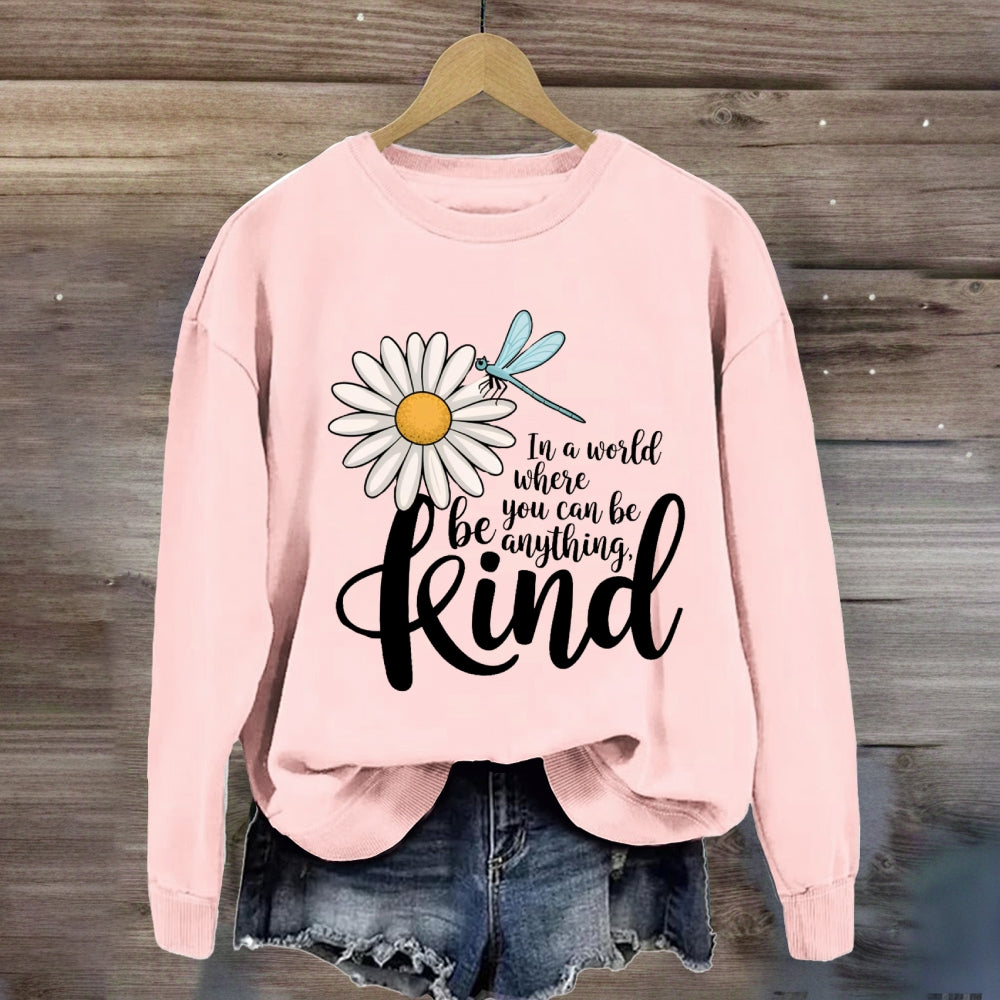 Be Kind Daisy Bee Sweatshirt