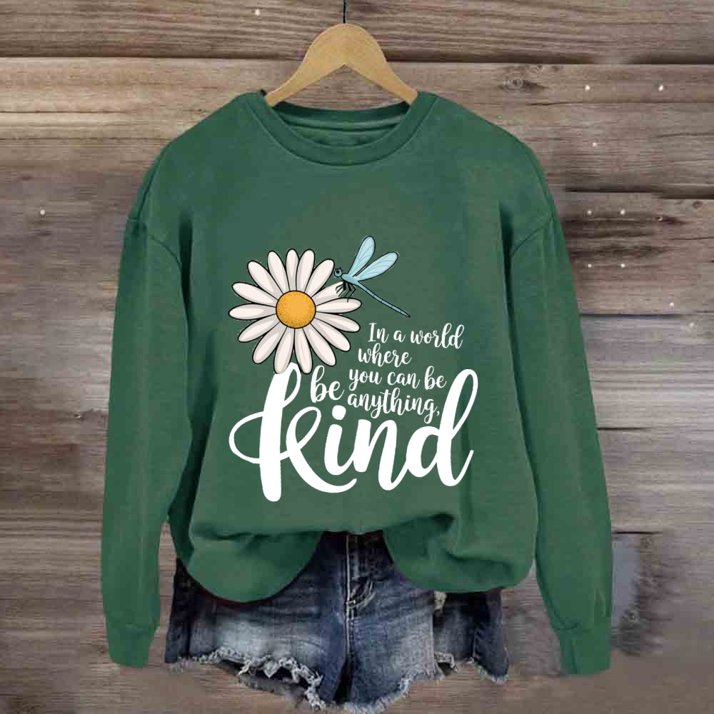 Be Kind Daisy Bee Sweatshirt