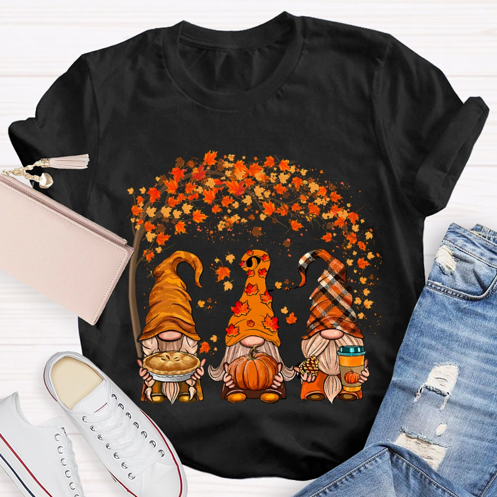 Autumn Gnome Happy Fall Y'all T-shirt