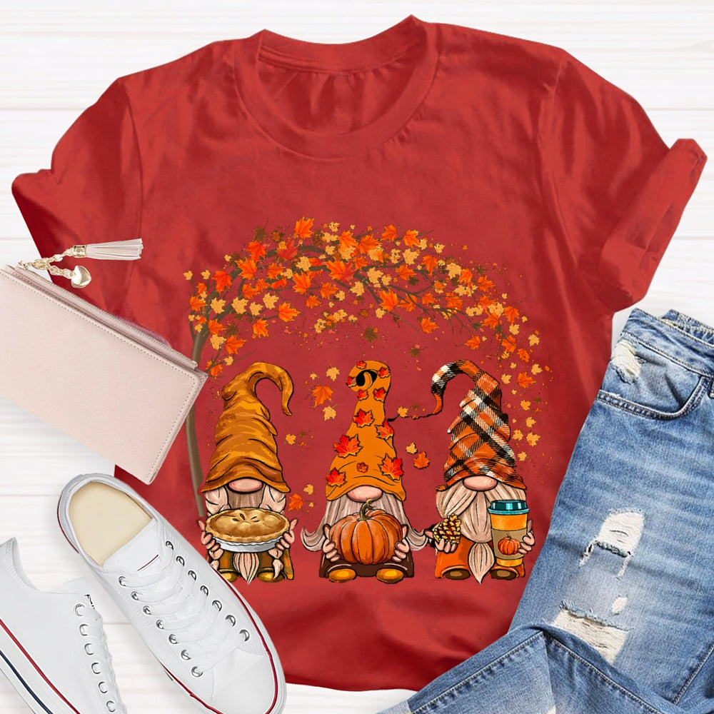 Autumn Gnome Happy Fall Y'all T-shirt