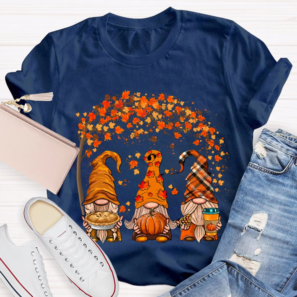 Autumn Gnome Happy Fall Y'all T-shirt