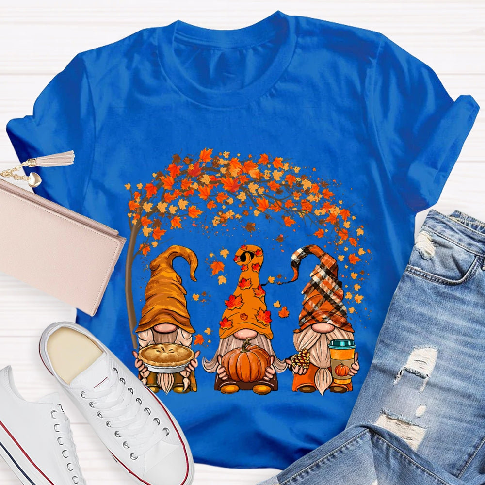 Autumn Gnome Happy Fall Y'all T-shirt