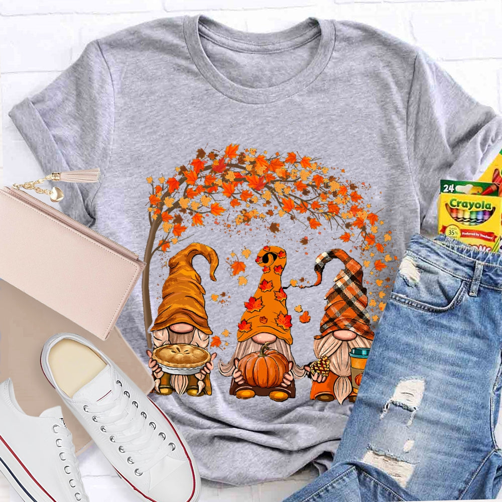 Autumn Gnome Happy Fall Y'all T-shirt