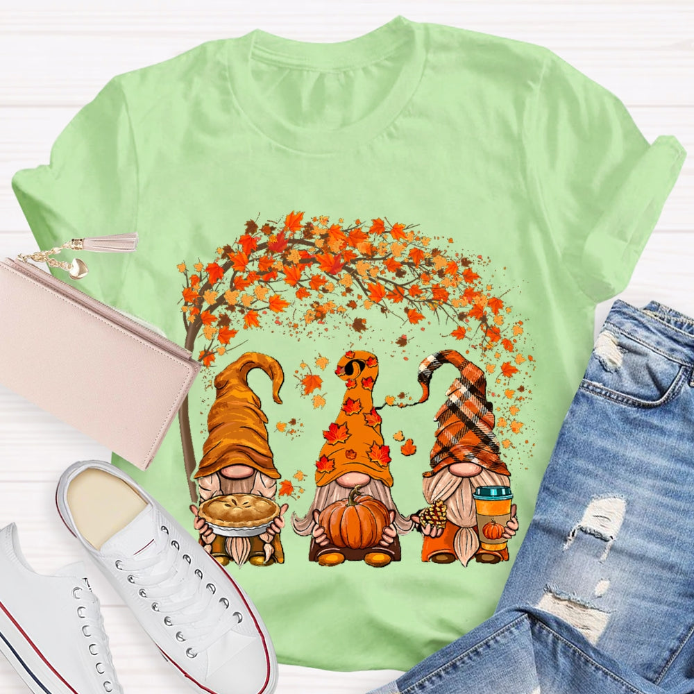 Autumn Gnome Happy Fall Y'all T-shirt