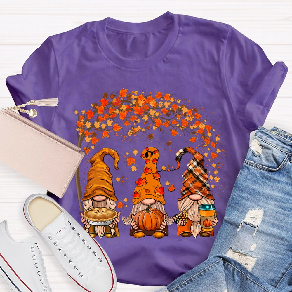 Autumn Gnome Happy Fall Y'all T-shirt