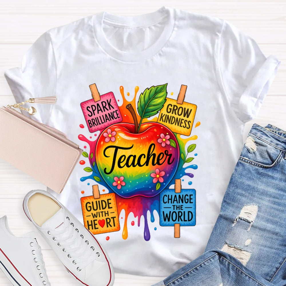 Grow Kindness Teacher T-shirt