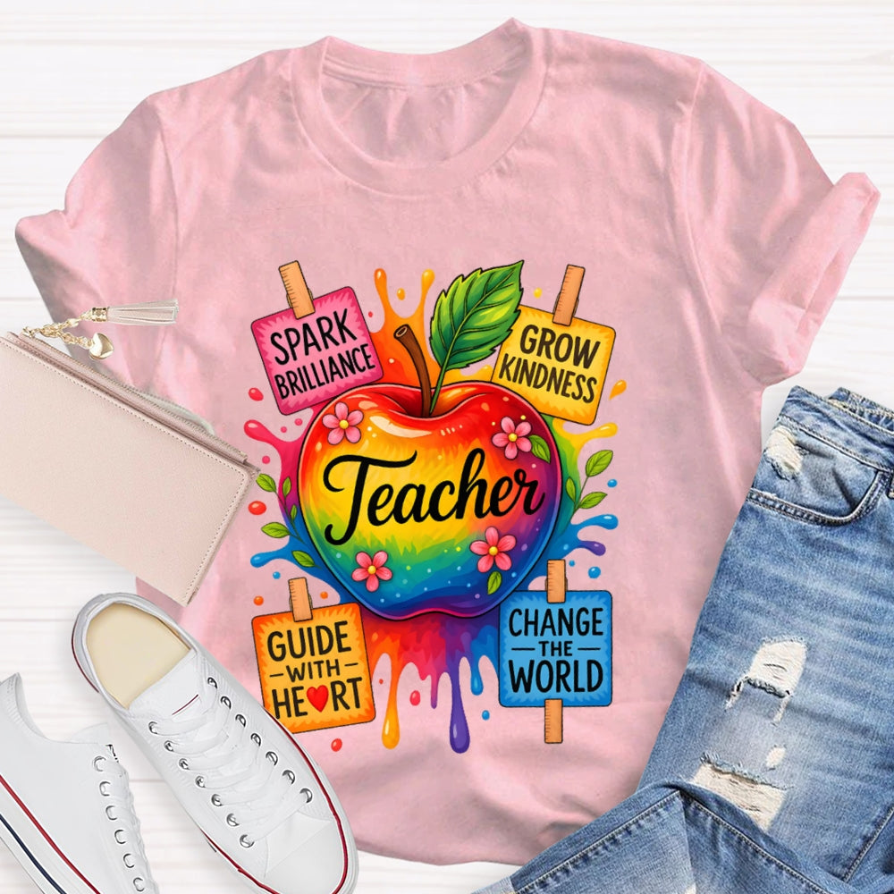 Grow Kindness Teacher T-shirt