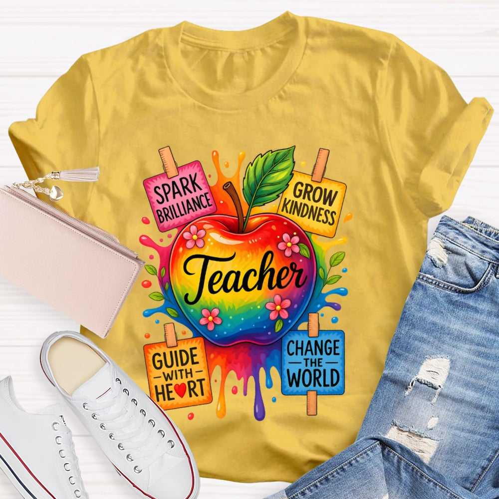 Grow Kindness Teacher T-shirt