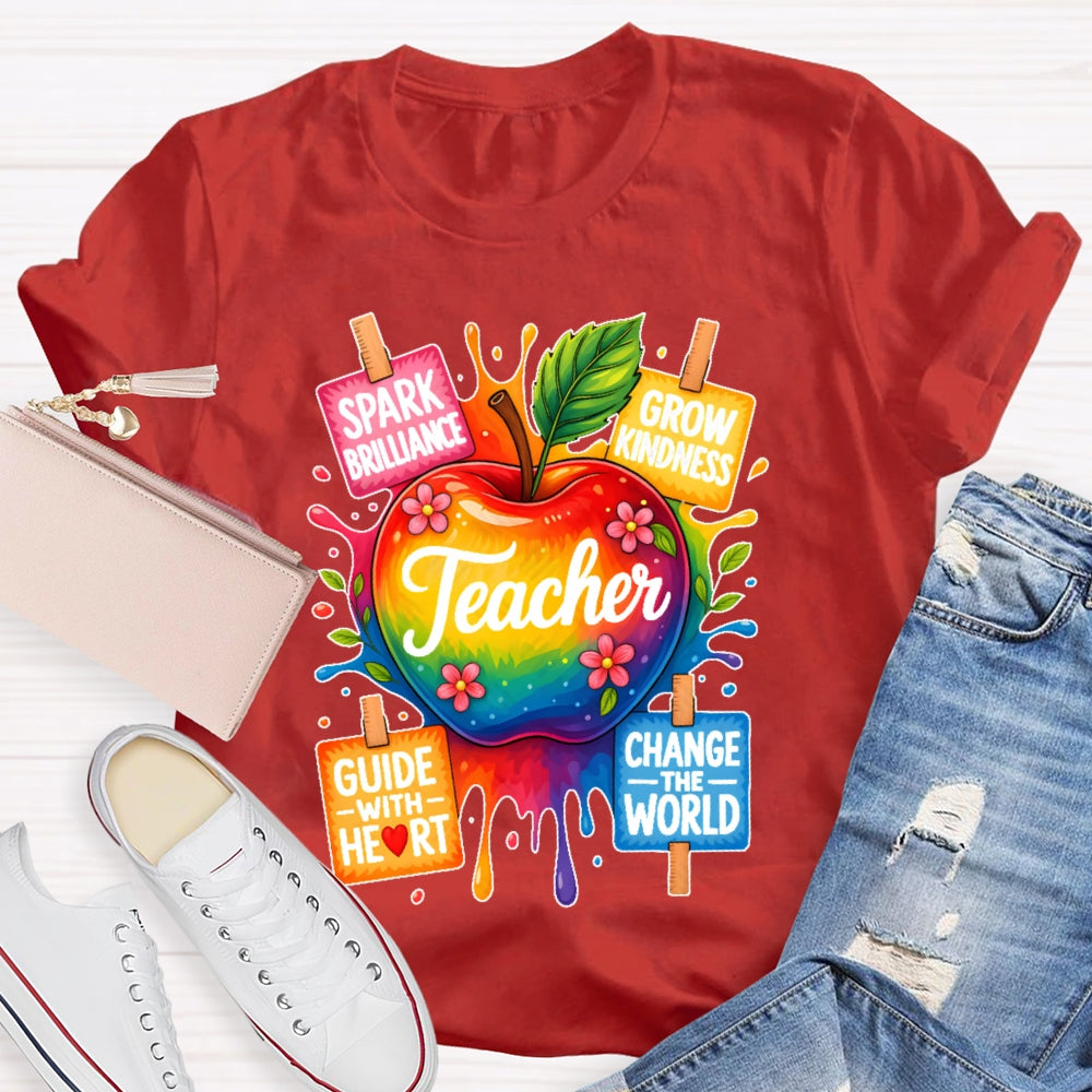 Grow Kindness Teacher T-shirt