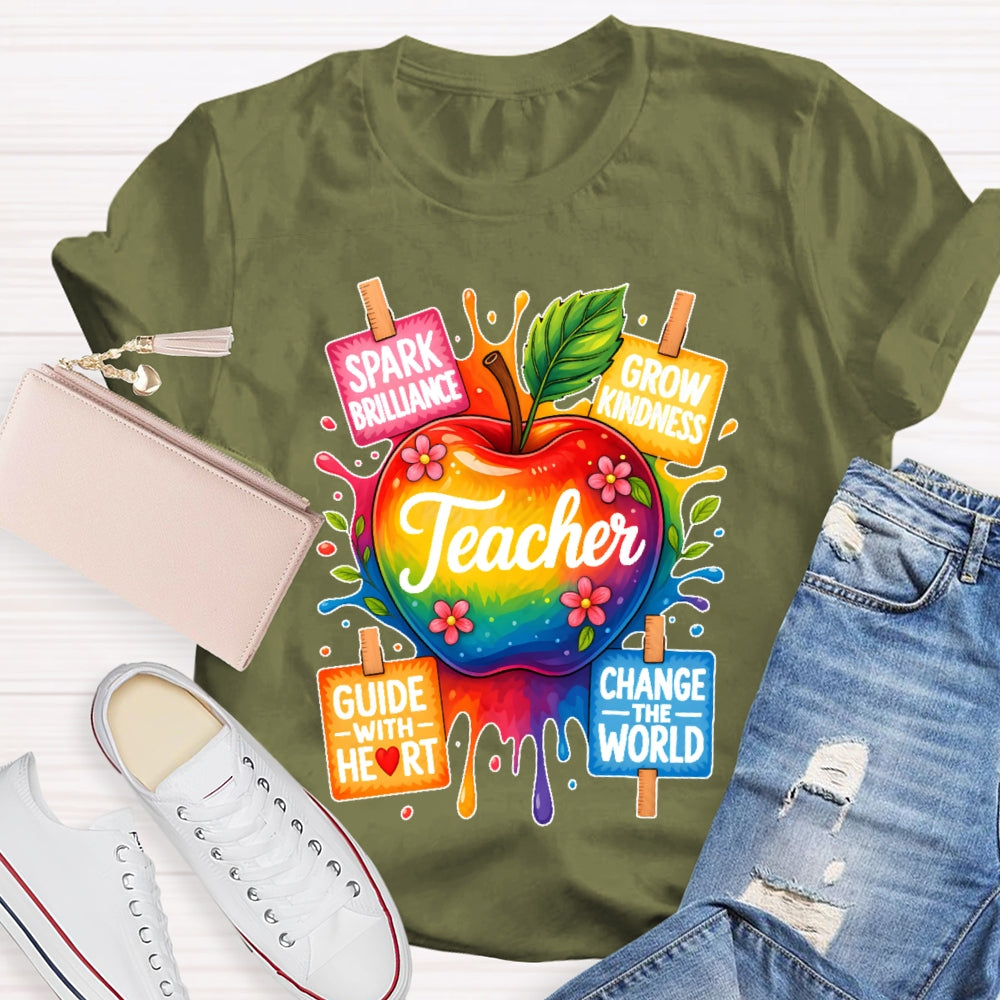 Grow Kindness Teacher T-shirt