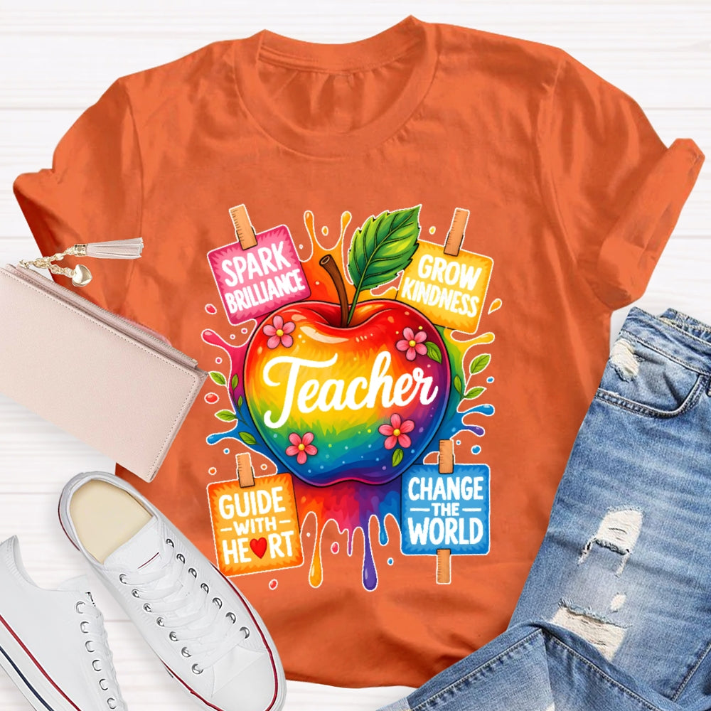 Grow Kindness Teacher T-shirt