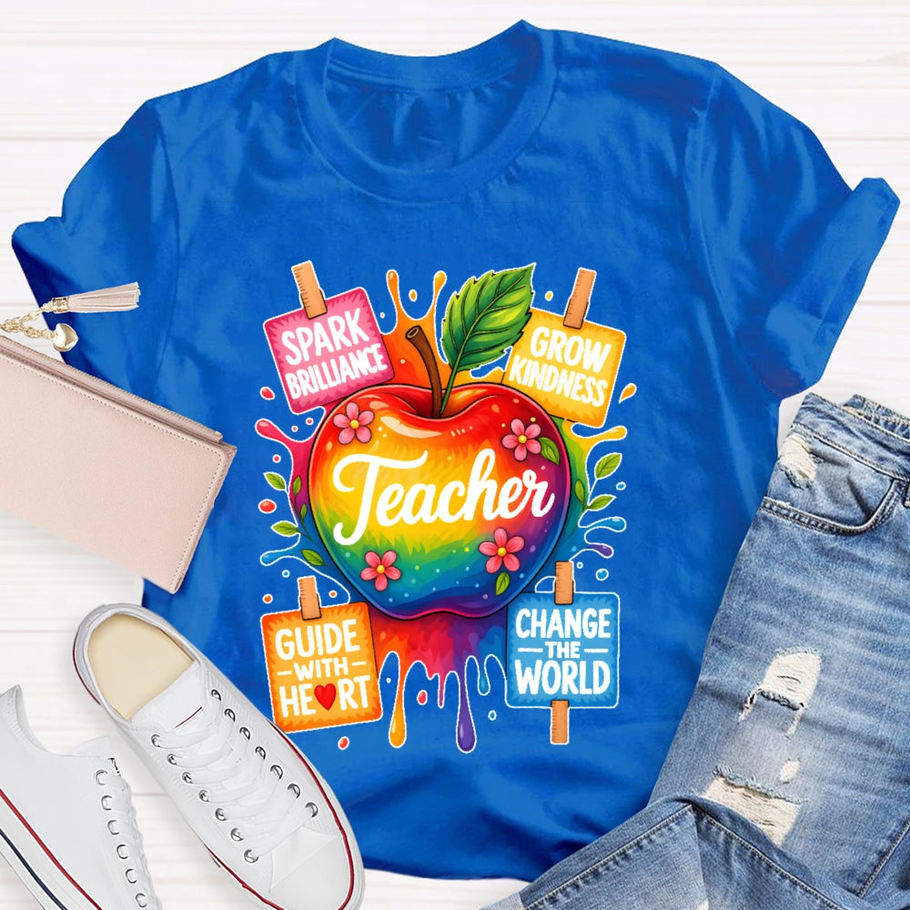 Grow Kindness Teacher T-shirt