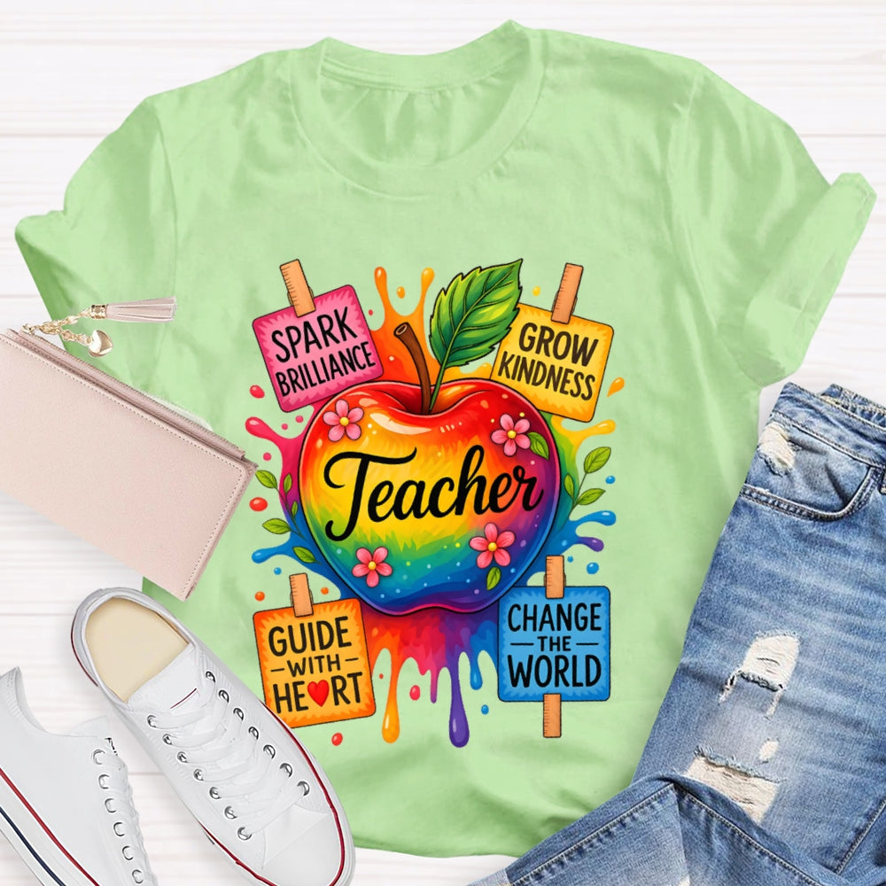 Grow Kindness Teacher T-shirt