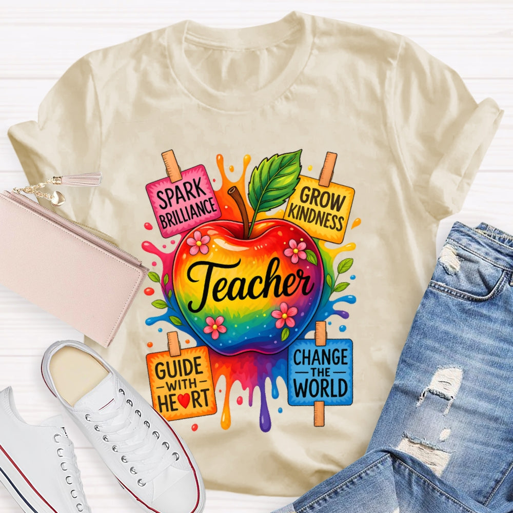 Grow Kindness Teacher T-shirt