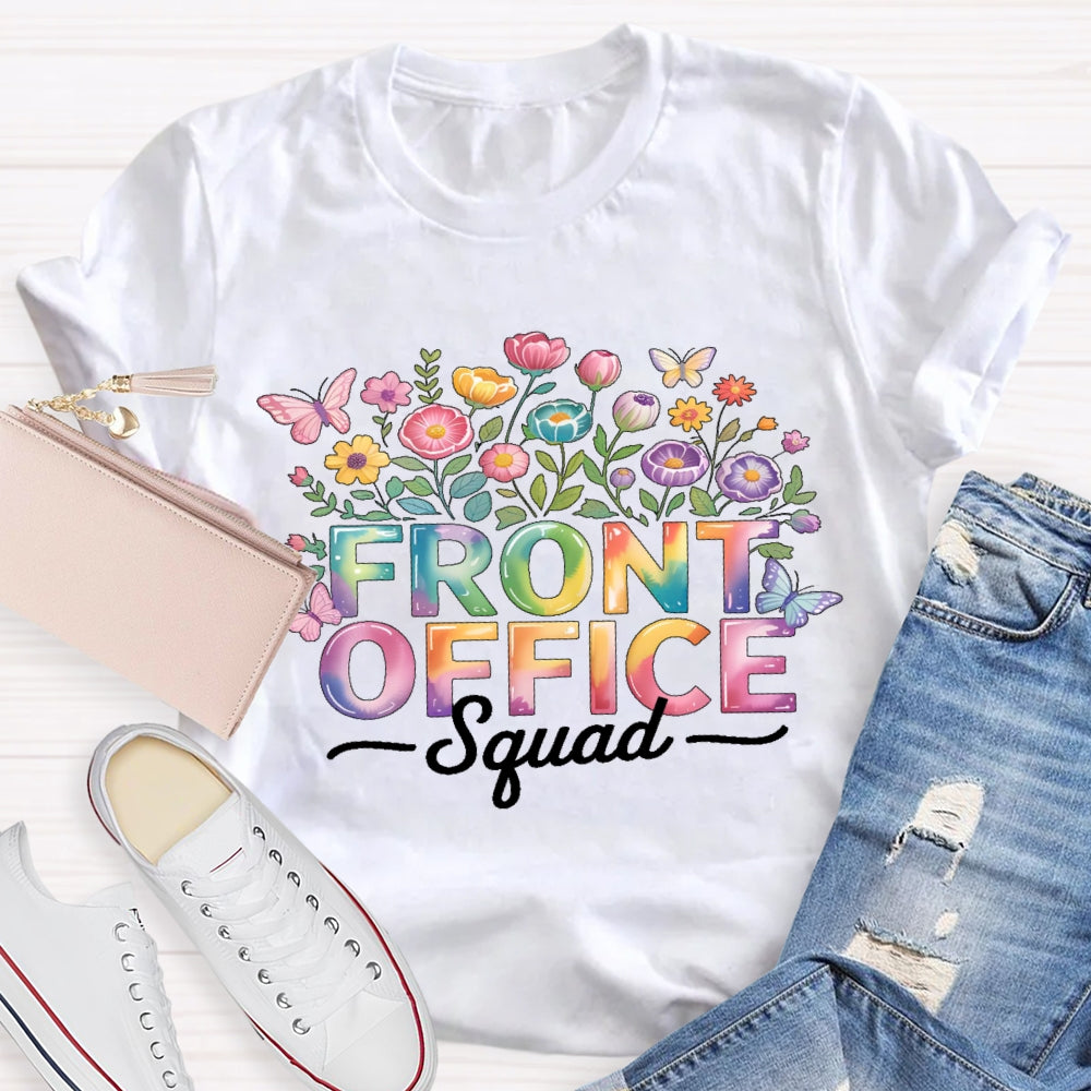 Front Office Squad Flowers T-shirt