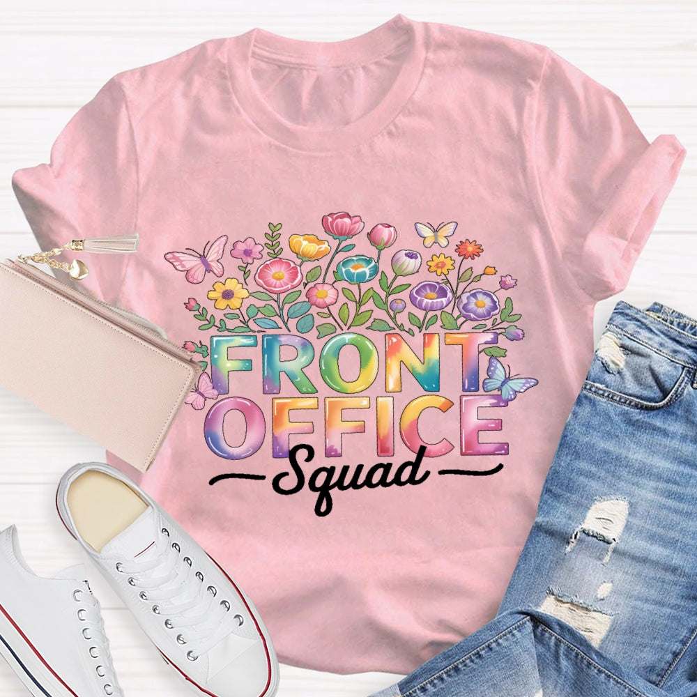 Front Office Squad Flowers T-shirt