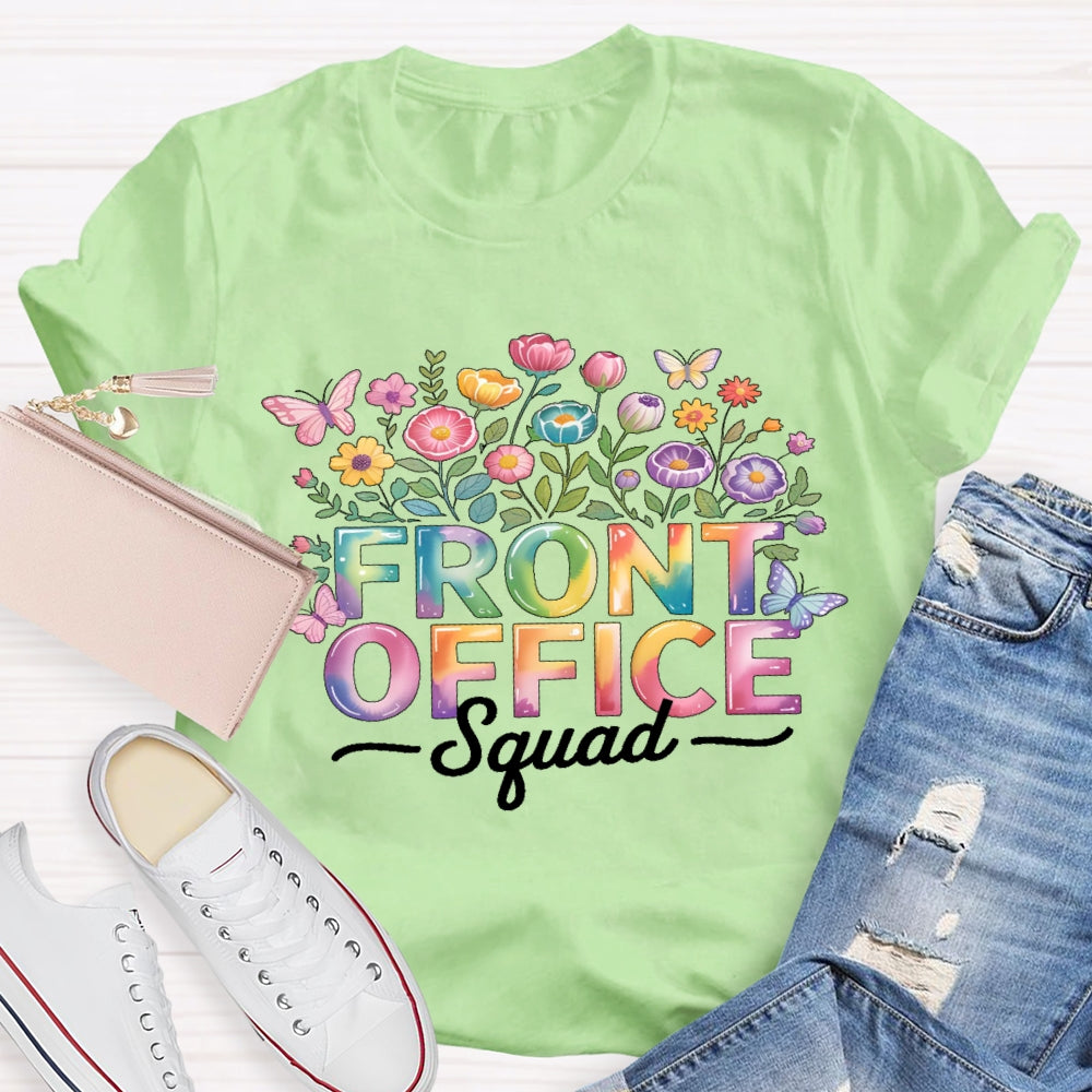 Front Office Squad Flowers T-shirt