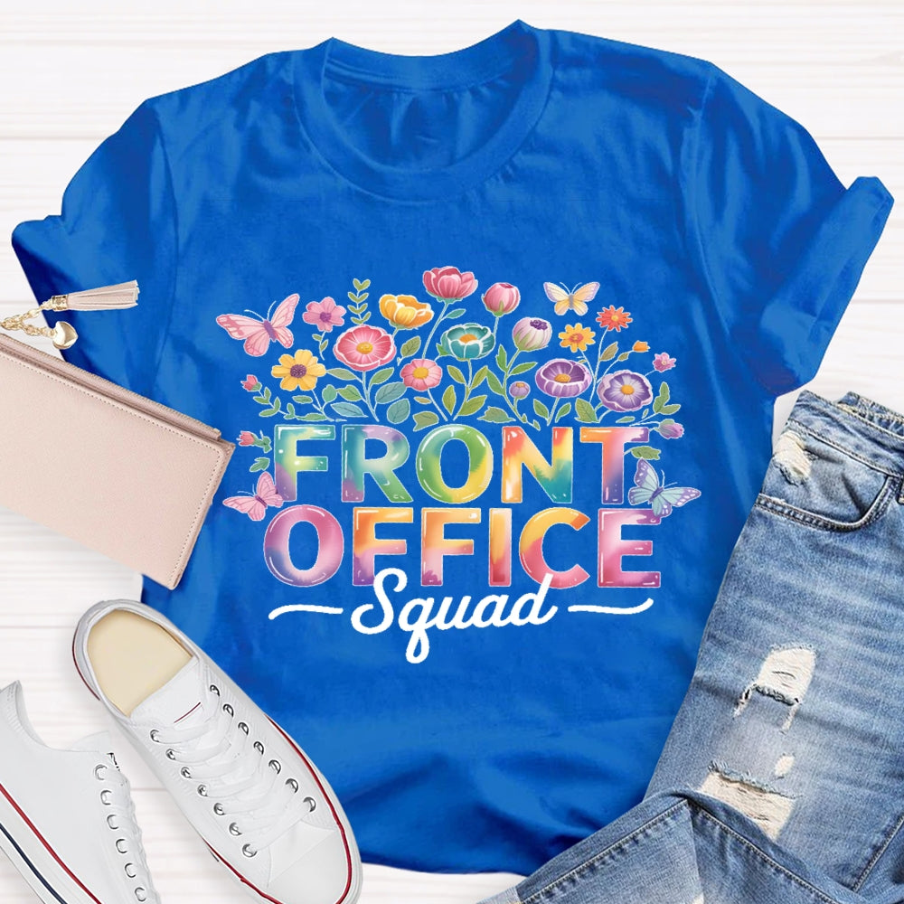 Front Office Squad Flowers T-shirt