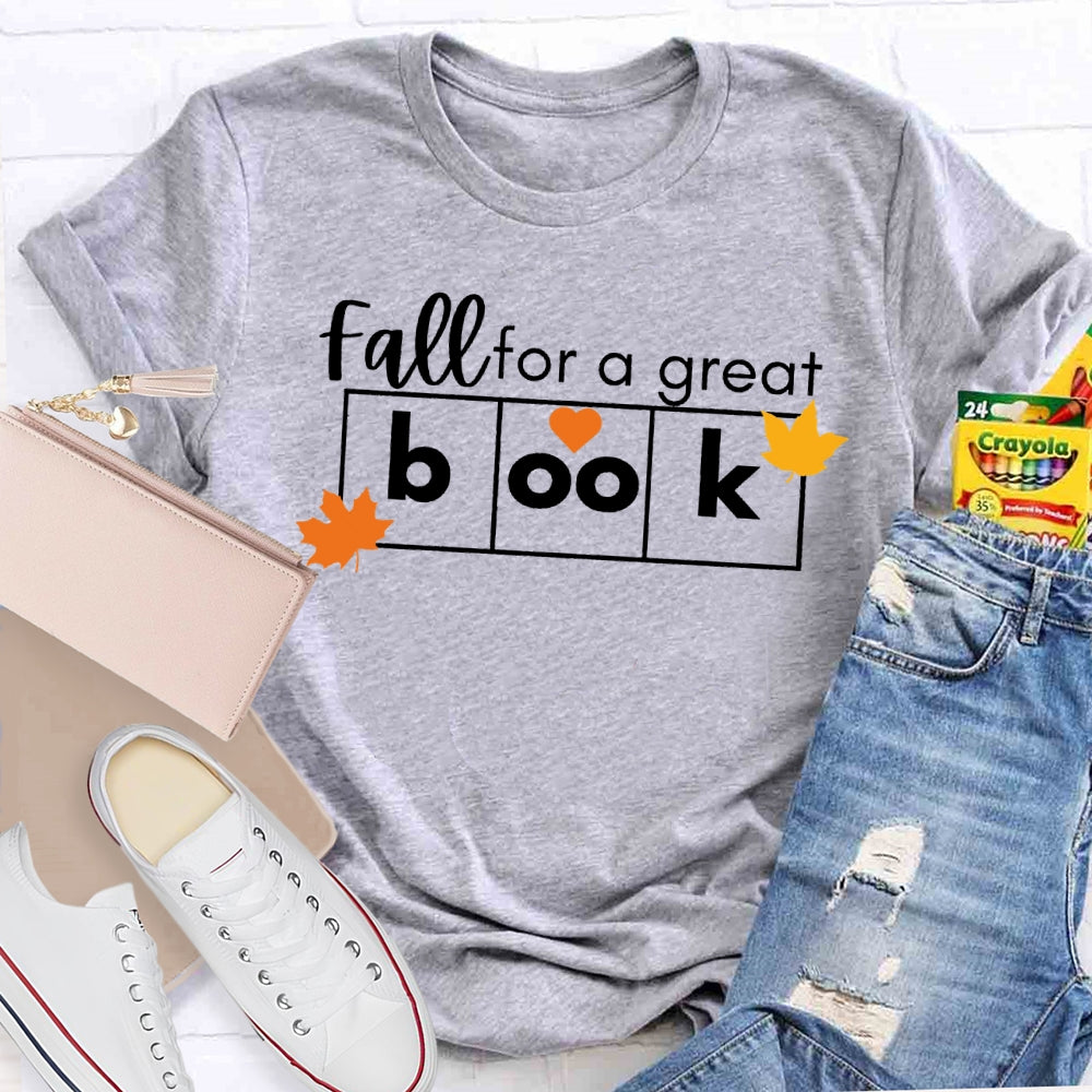 Fall For A Great Book Reading T-shirt